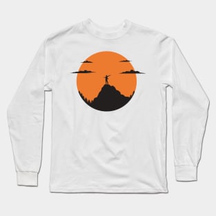 FREEDOM IN THE SUNSET Long Sleeve T-Shirt